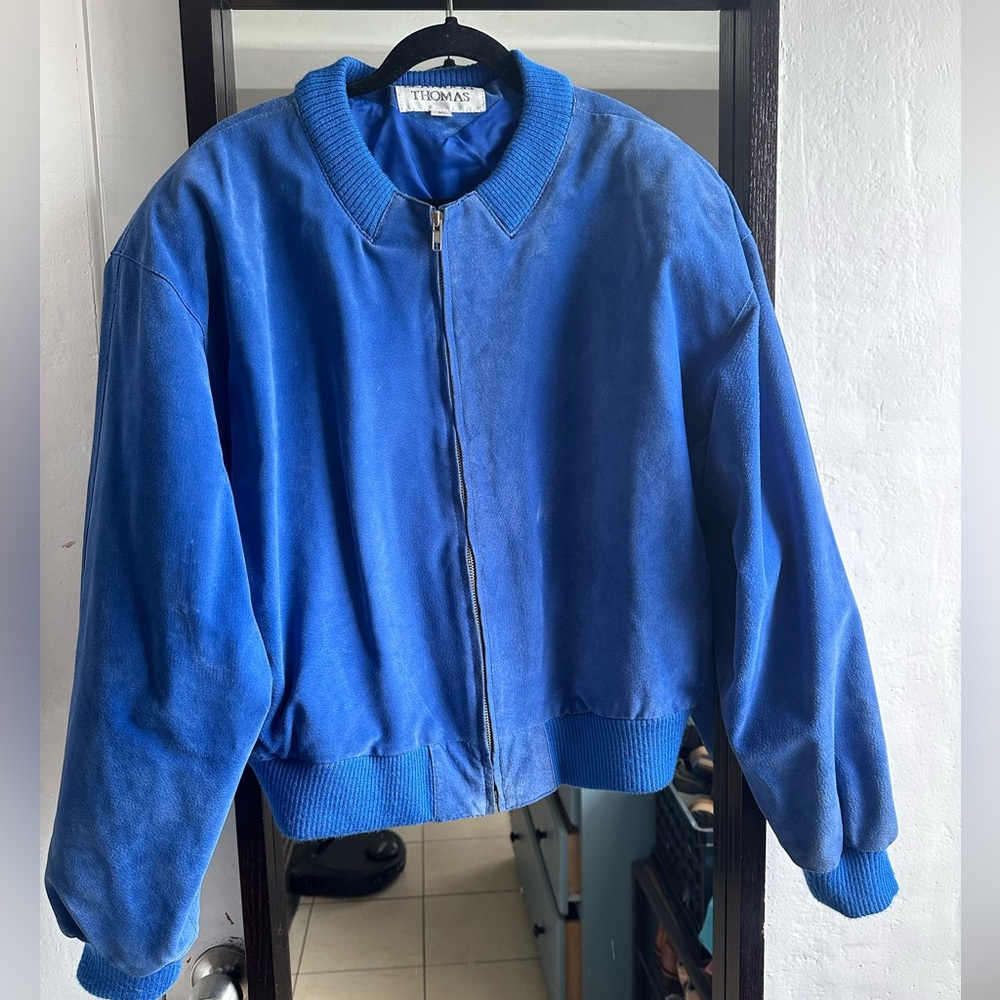 Brandon Thomas Vintage 100% leather jacket